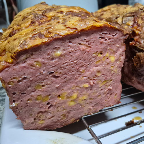 Leberkase with Cheese 1kg